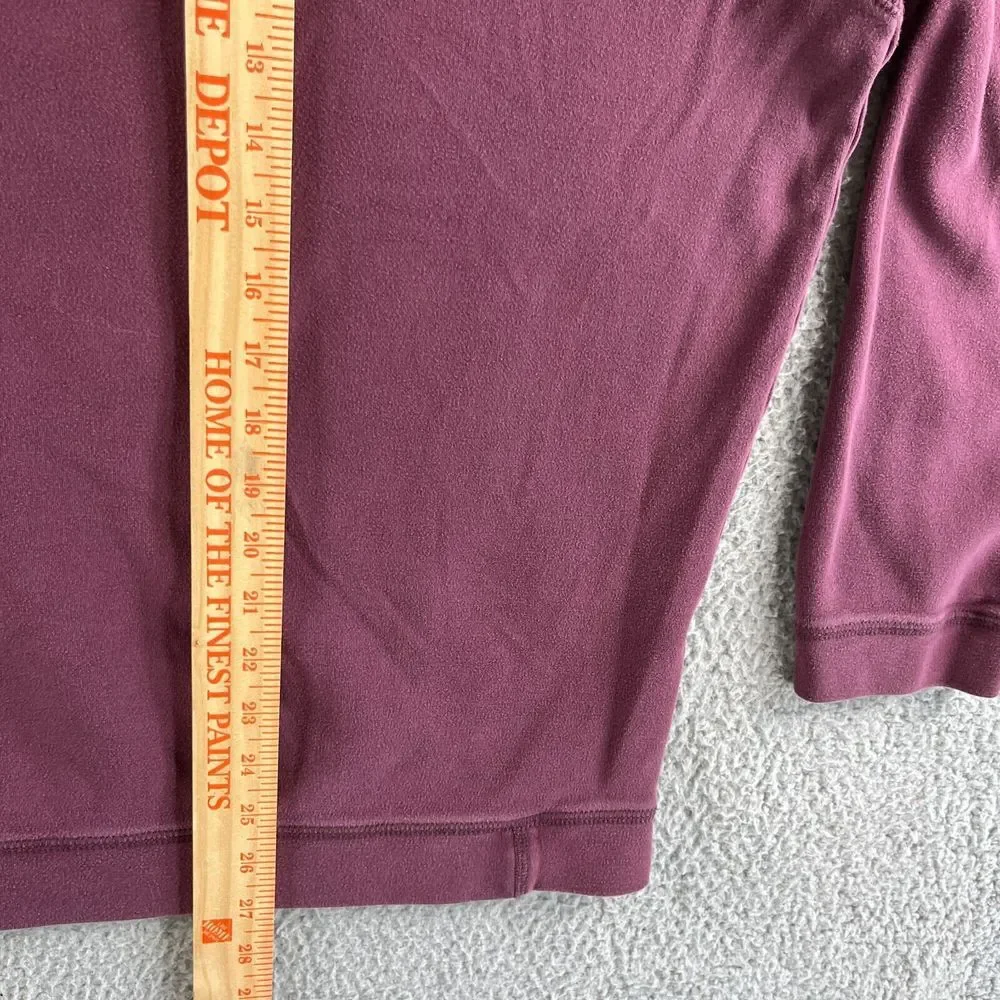 Tommy Bahama Sweater Mens‎ Extra Large Maroon Red Pullover 1/4 Zip Pima Cotton